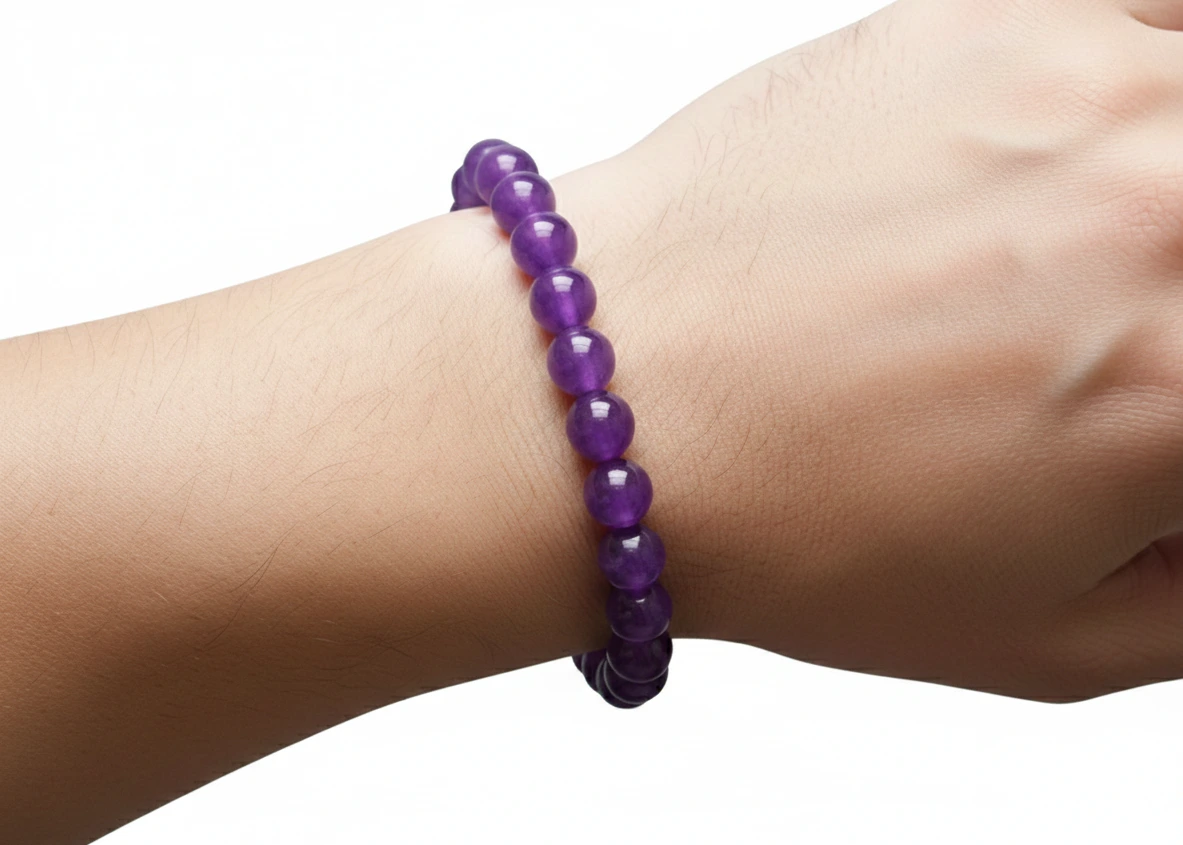 Amethyst Bracelet Alternate View